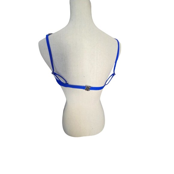 Herseas Blue Bikini Set With Ruched Top & Adjustable Straps*Medium *NWT - Picture 6 of 10